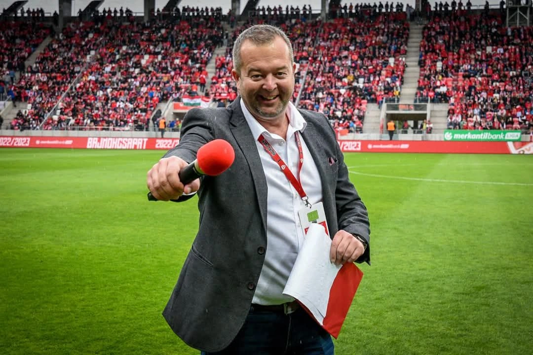 Hollósy András a DVTK hangja