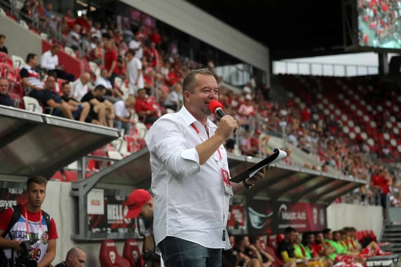 Hollósy András a DVTK hangja