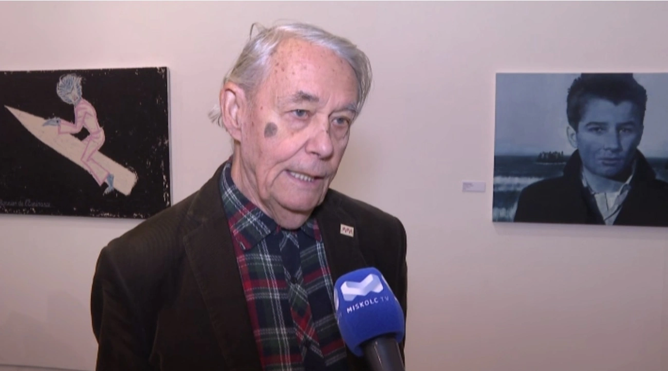 Haris László fotóművész, akadémikus, az MMA elnökségi tagja.