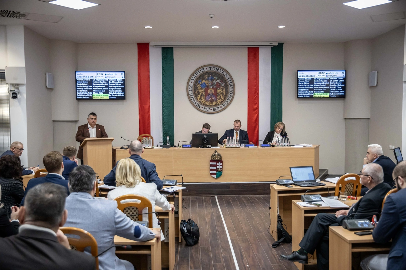 Miskolci közgyűlés decemberben. Fotó: Rogosz Péter