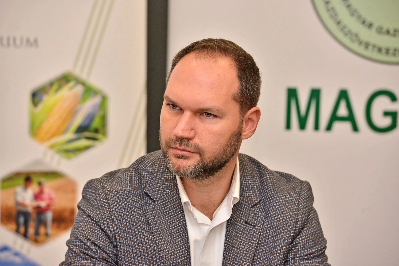 Szigeti Szabolcs, az Agrárminisztérium helyettes államtitkára. Fotó: Osztie Tibor