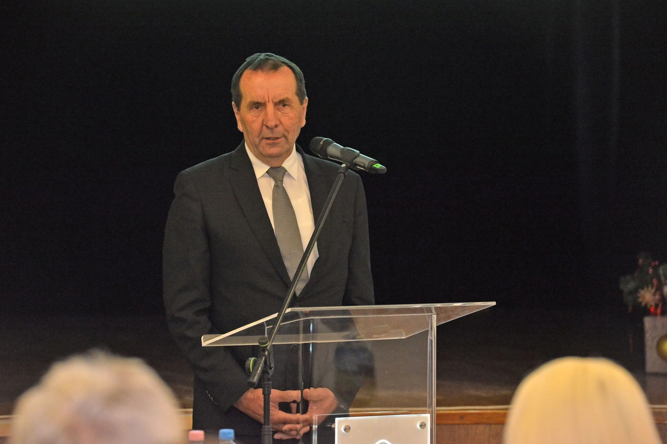 Taskó József, a NAK vármegyei elnöke és a MAGOSZ alelnöke. Fotó: Osztie Tibor