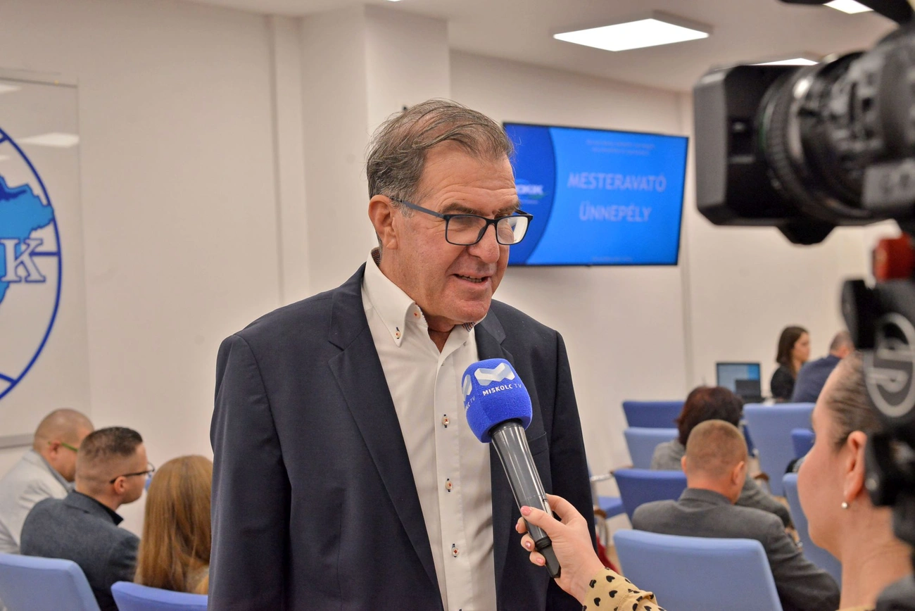 Bihall Tamás, BOKIK mesteravató. Fotó: Osztie Tibor