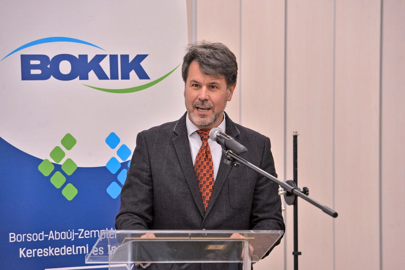 Kovács J. Attila, BOKIK mesteravató. Fotó: Osztie Tibor