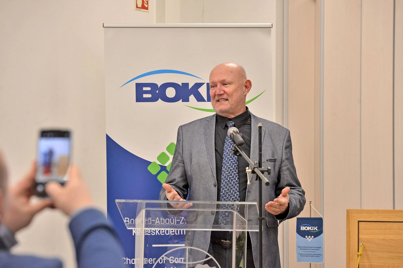 Kiss Gábor, a Miskolci SzC kancellárja, Fotó: Osztie Tibor