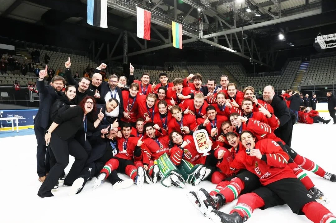 U20-as jégkorong válogatott. Fotó: DVTK