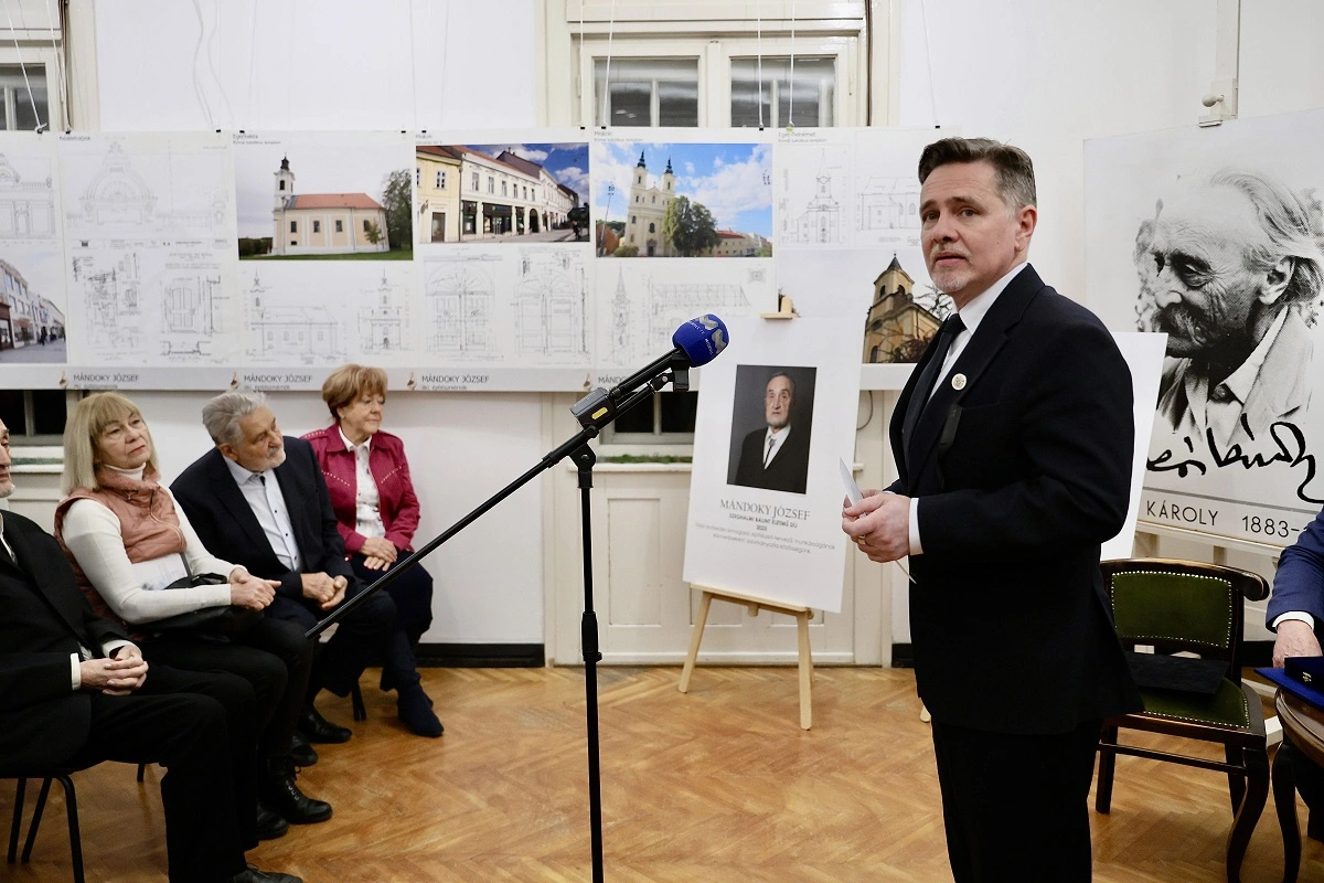 Szeghalmy Bálint építészforum. Fotó: Rogosz Péter