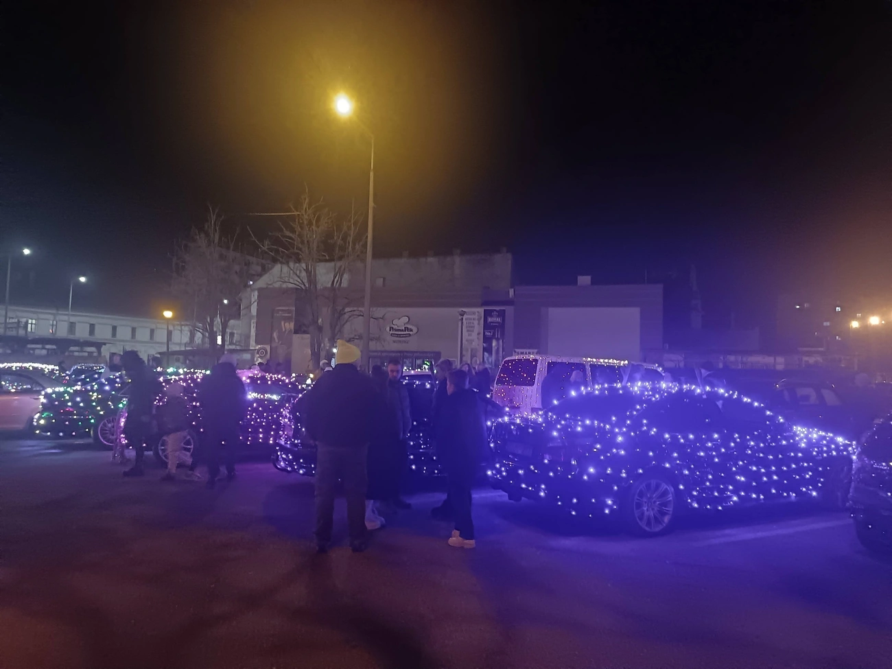 miskolci fényfelvonulás Centrum