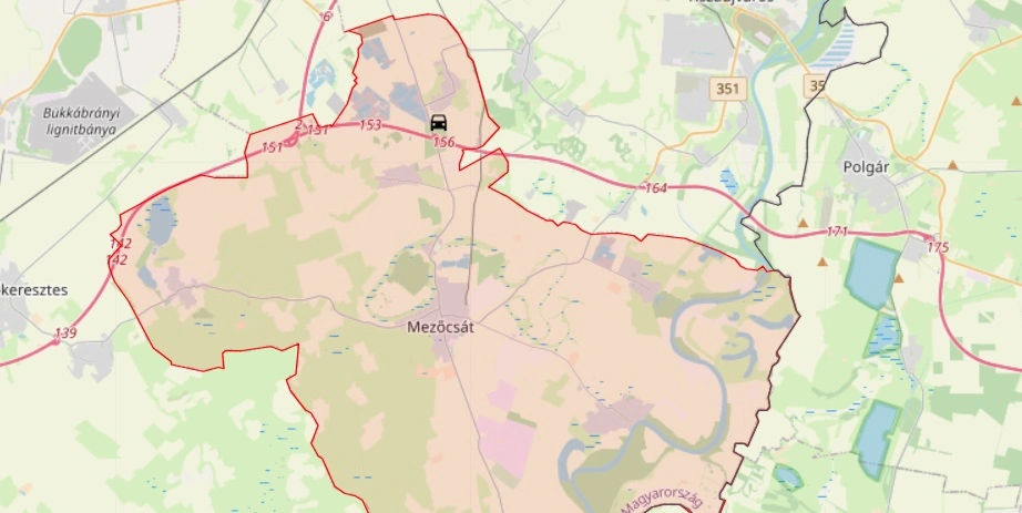 Szalagkorlátnak ütközött egy autó a 3307-es úton