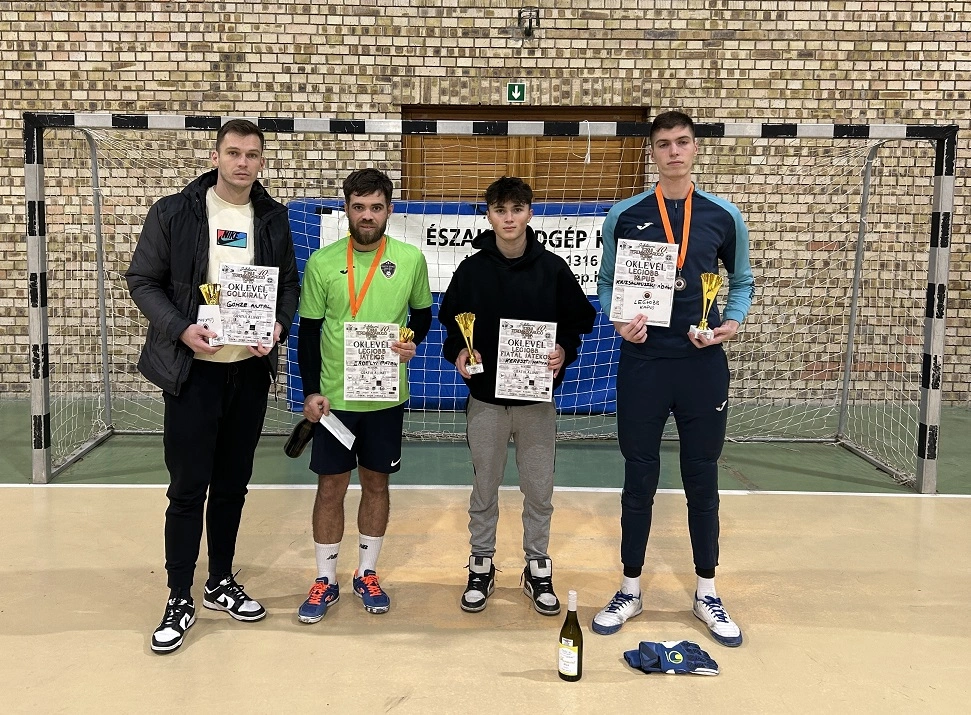 Teremlabdarúgás. Fotó: magánarchívum