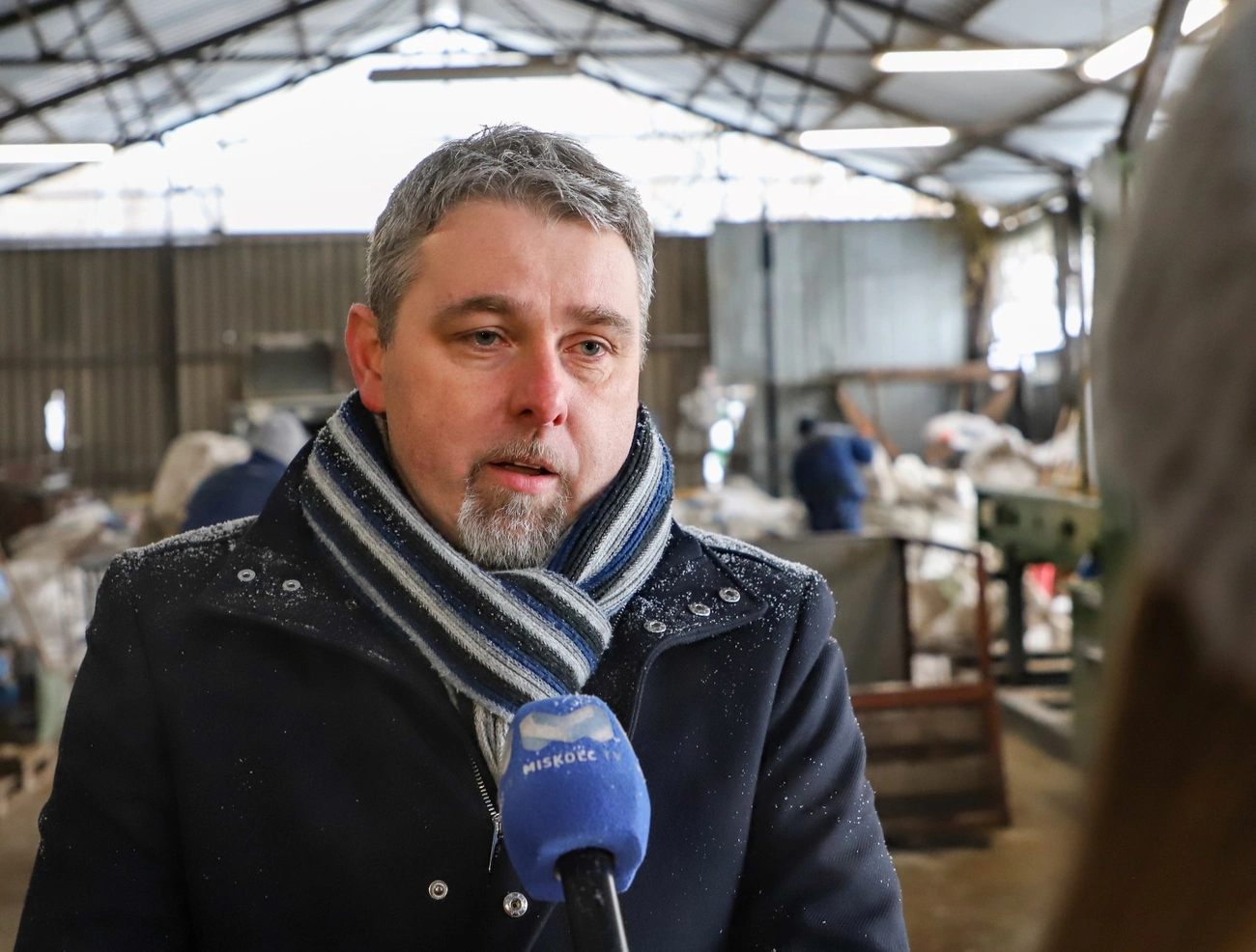 Csodás László, szociális tűzifa. Fotó: Mocsári László