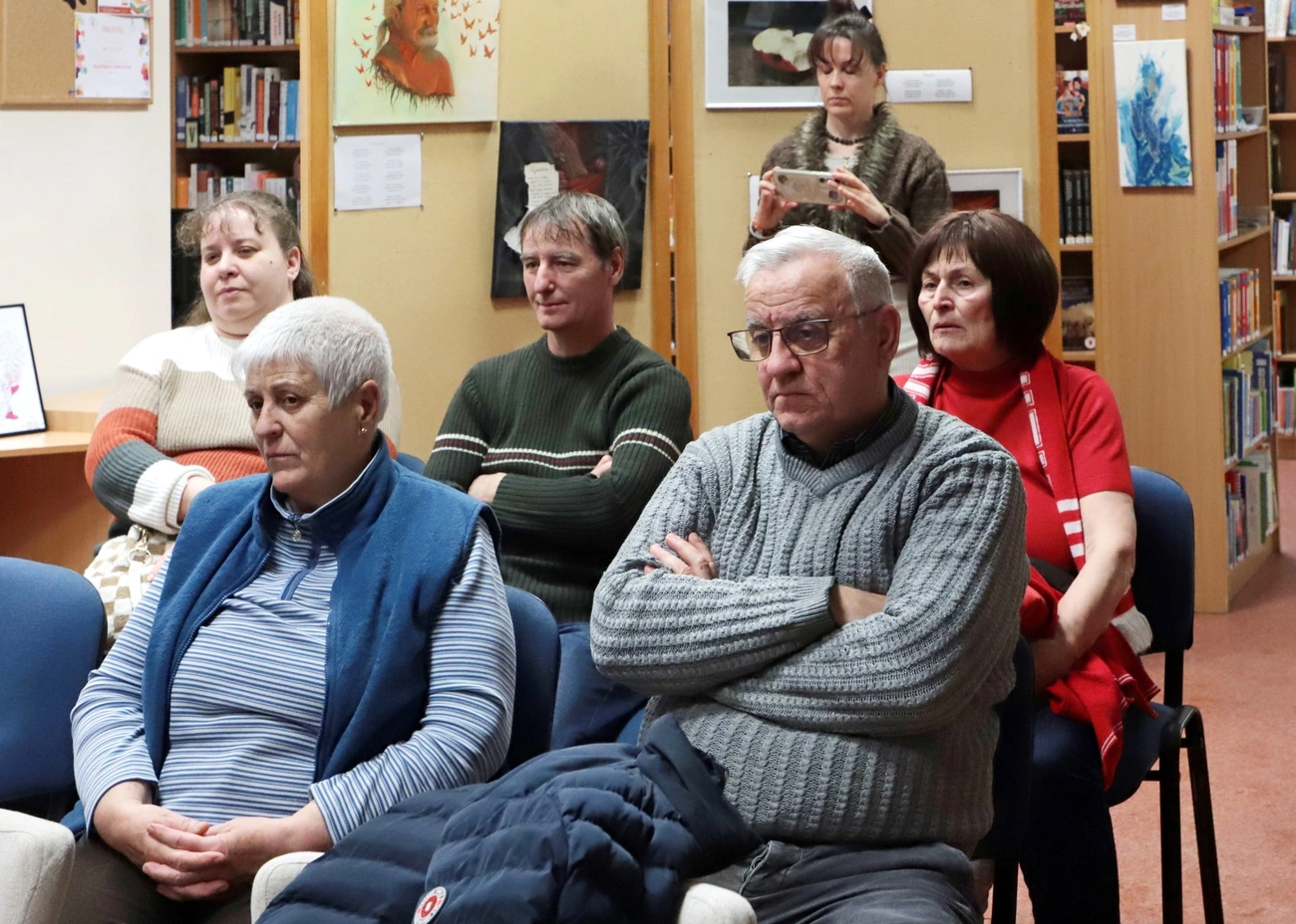 Trux Béla kötetbemutató. Fotó: Mocsári László