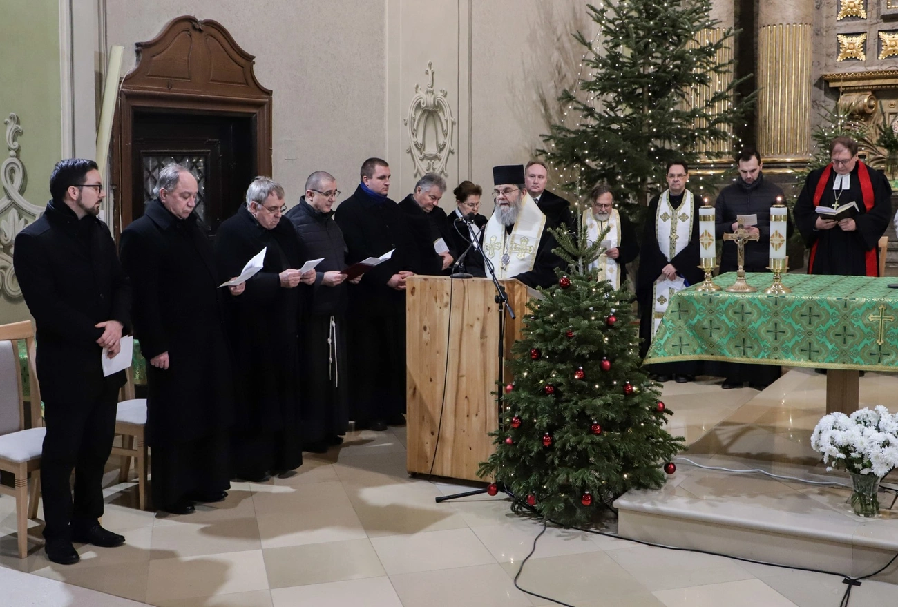 Ökumenikus imahét kiemelt alkalma a minorita templomban. Fotó: Mocsári László