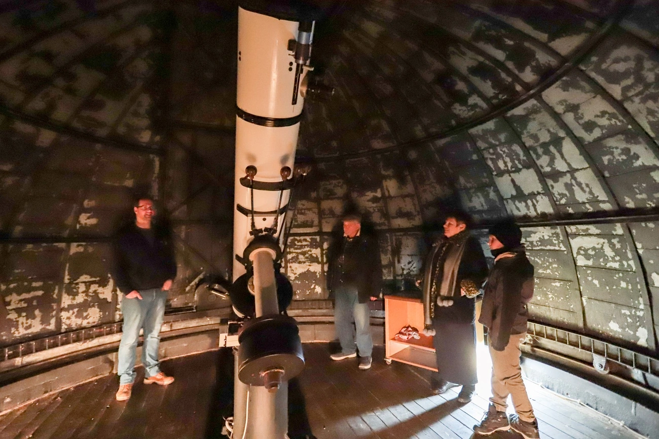 Csillagászati előadás a Szabó Gyula Csillagvizsgálóban. Fotó: Mocsári László