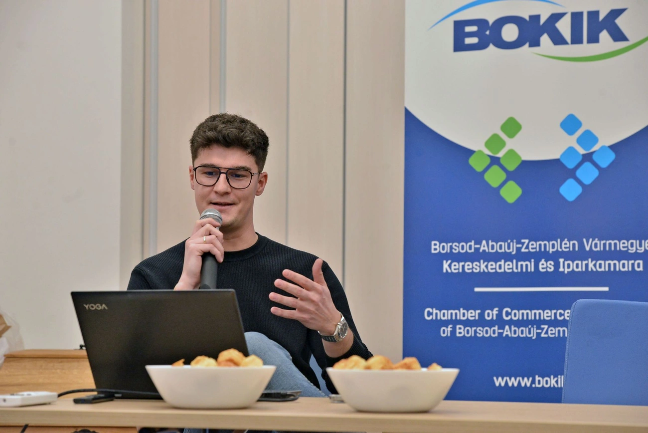 Belvárosi Kör alkalma, Waldhauser Alain. Fotó: Osztie Tibor