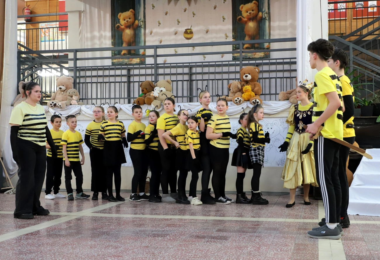 óvodások versenye a Szabó Lőrinc iskolában. Fotó: Mocsári László