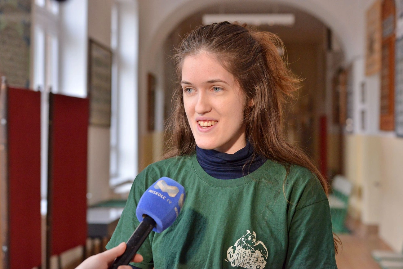 Glück Krisztina, a XIX. Dürer Verseny döntőjének egyik szervezője. Fotó: Osztie Tibor