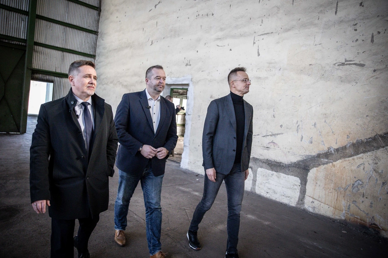 Szijjártó Péter Miskolcon, DAM. Fotó: Rogosz Péter