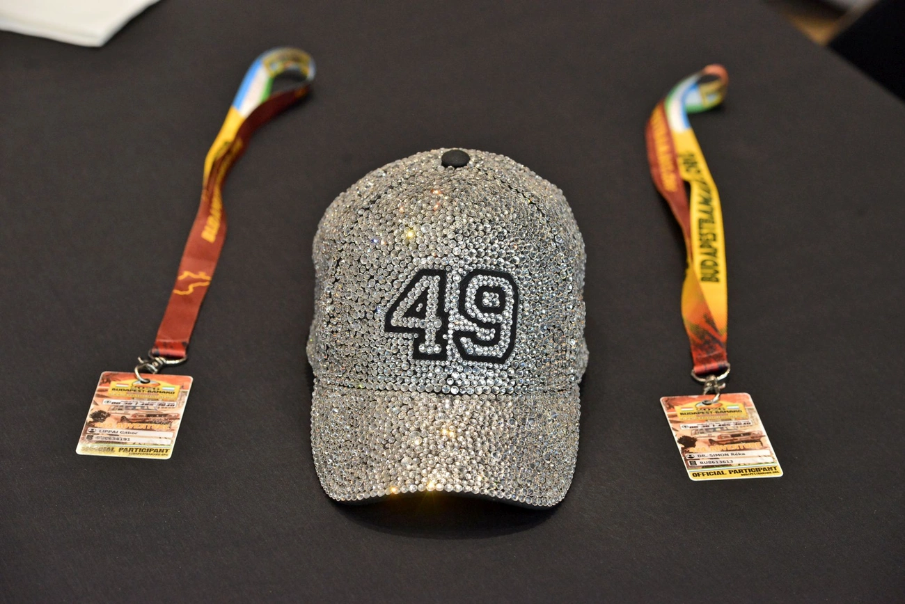 Simon Réka és Lippai Gábor élménybeszámolója a Budapest-Bamako Raliról. Fotó: Osztie Tibor