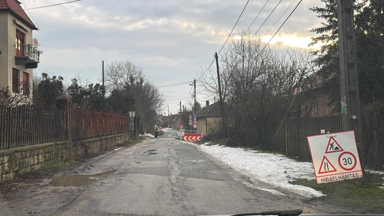 Közlekedési információ. Fotó: Miskolci Városgazda Facebook