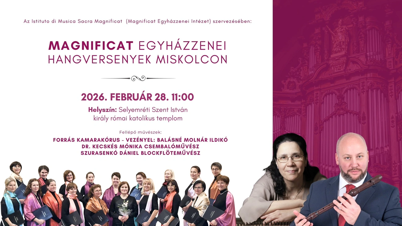 Egyházzenei sorozat ötödik alkalma, plakát