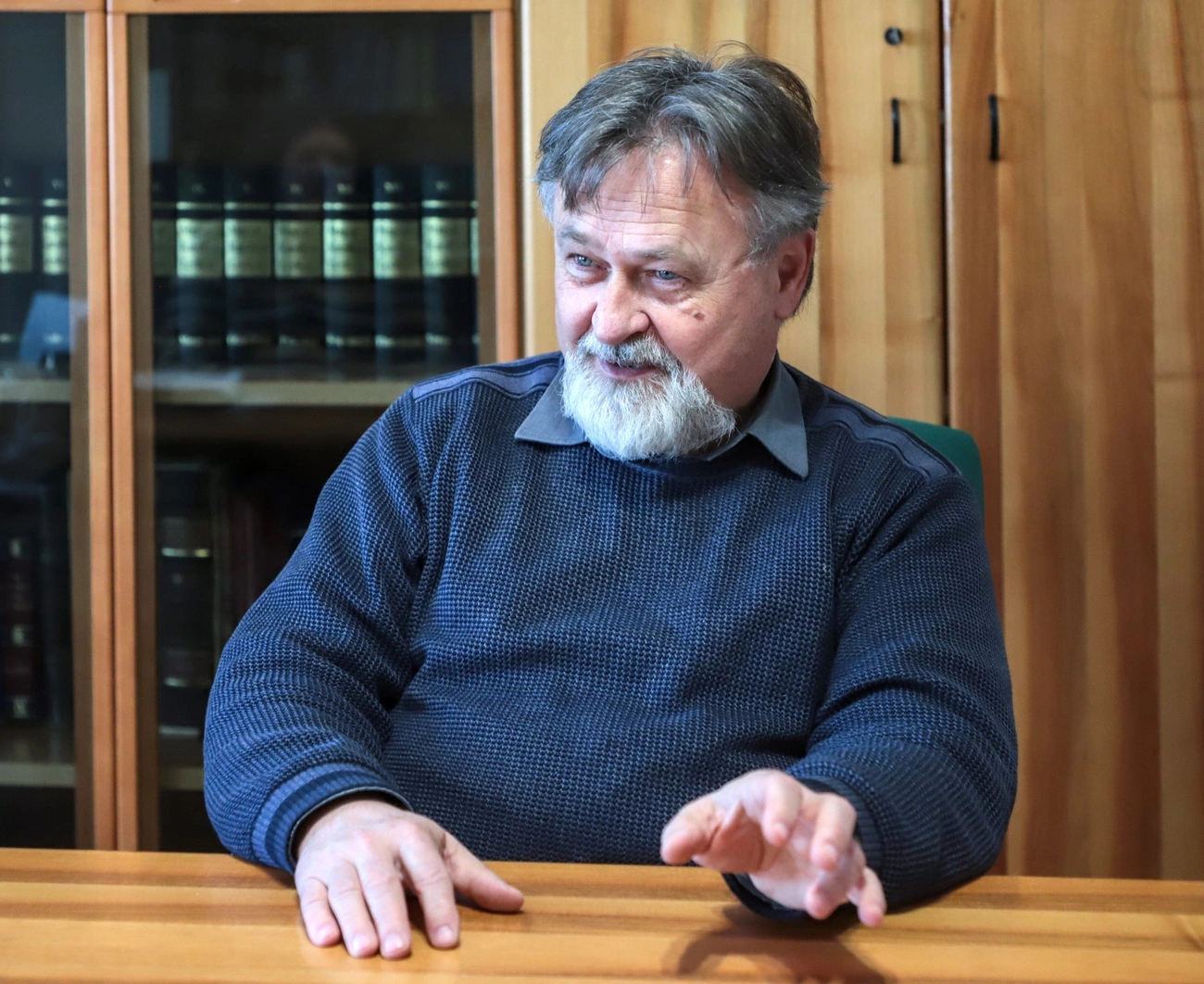 Jeviczki Ferenc görögkatolikus parókus. Fotó: Mocsári László