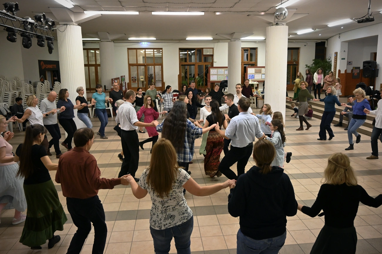 Esztenás táncház Miskolcon. Fotó: Veres Vilmos