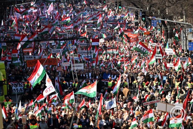 Békemenet 2026. Fotó: MTI