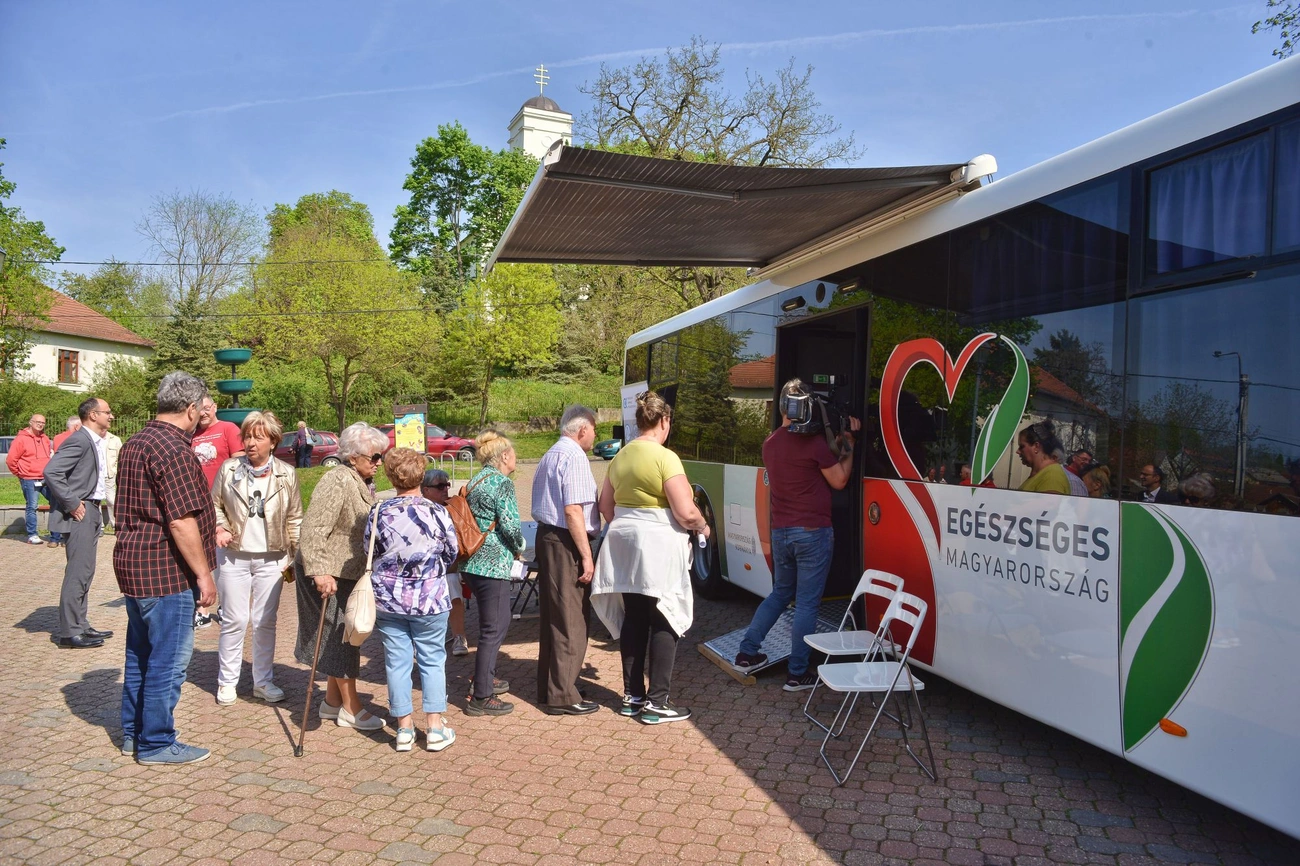 Egészség nap Görömbölyön. Fotó: Osztie Tibor