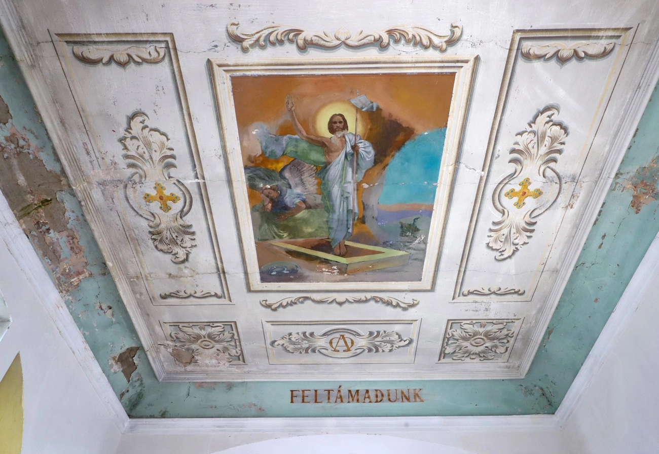 temetőkápolna felújítás. Fotó: Mocsári László