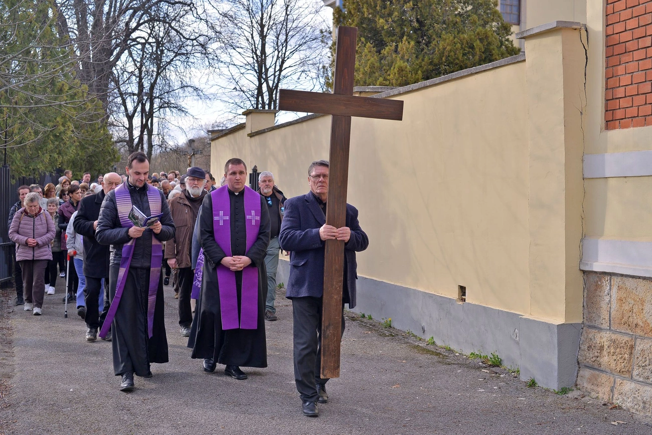 Városi Keresztút 2026. Fotó: Osztie Tibor