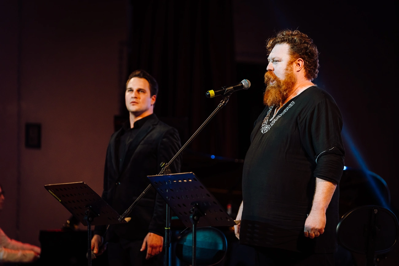 Kovács Gábor és Molnár Levente operaénekesek. Fotó: Facebook