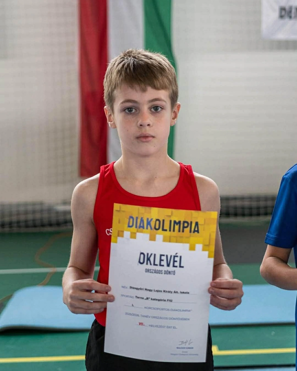 Diákolimpia torna. Fotó: magánarchívum