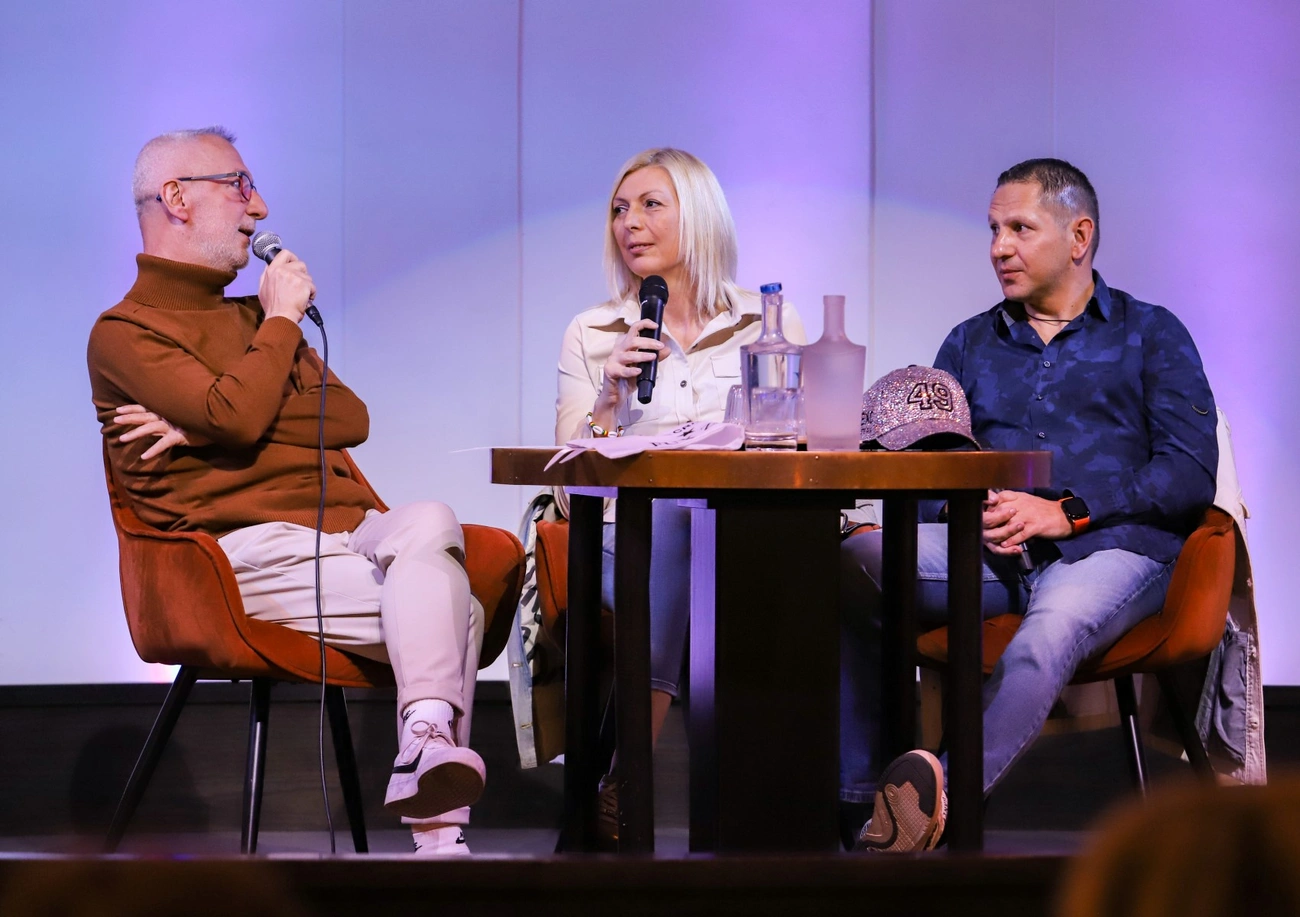Bamako élménybeszámoló a Vigadóban. Fotó: Mocsári László