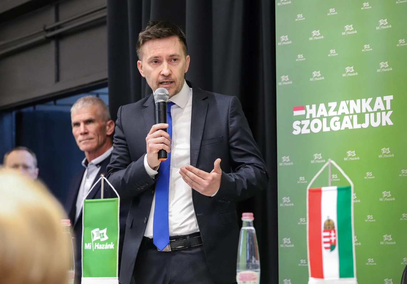 Mi Hazánk lakossági fórum Miskolc. Fotó: Mocsári László