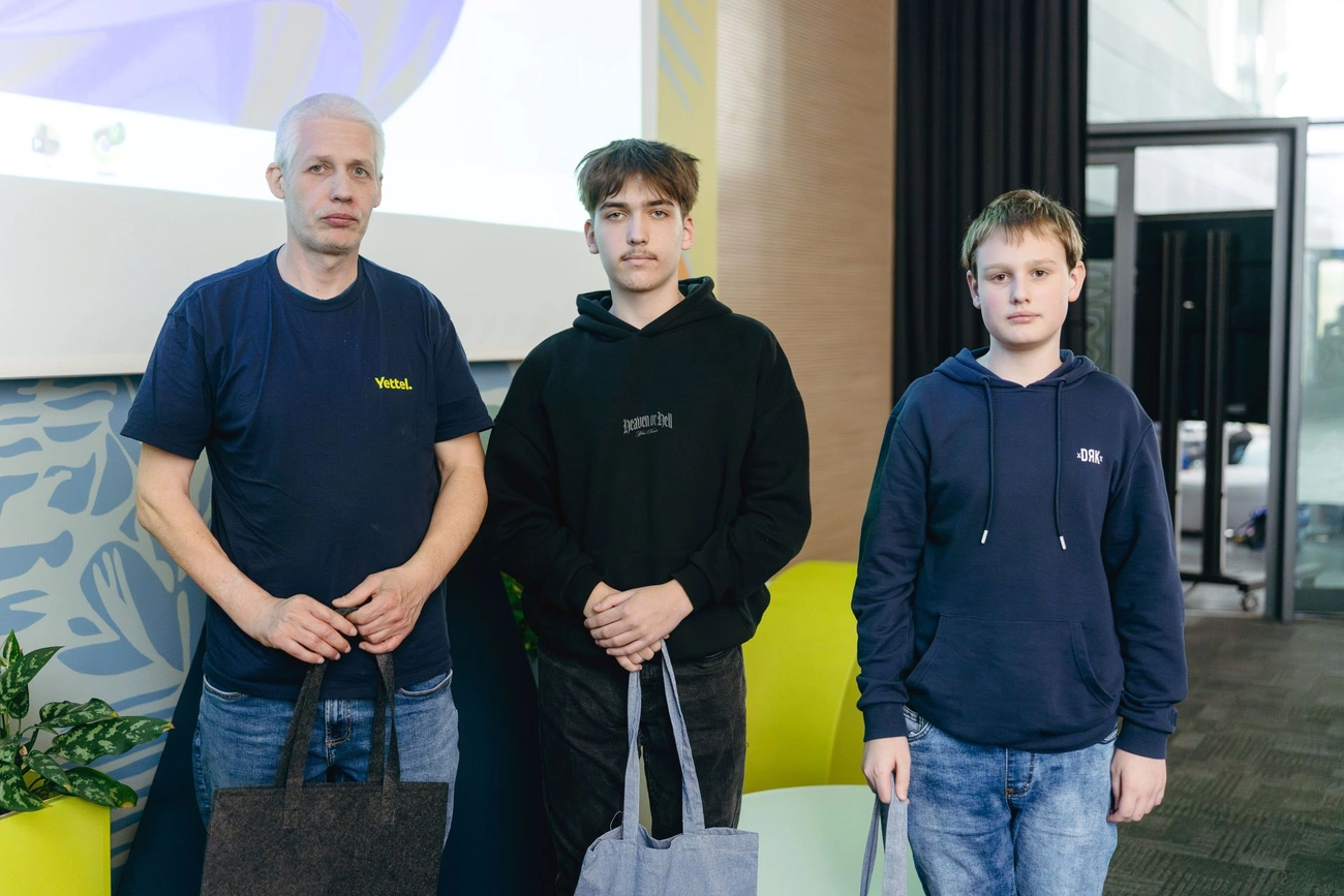 Cybercore robotika csapat. Fotó: magánarchívum