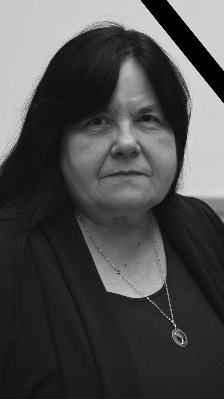 Szekeresné Kiss Edit elhunyt. Fotó: Miskolci Rendvédelmi Technikum