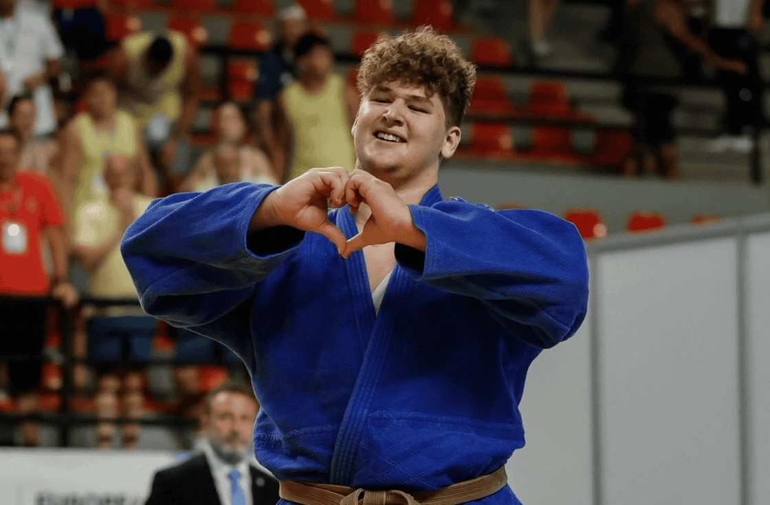 Csermák Dániel cselgáncsos. Fotó: magánarchívum