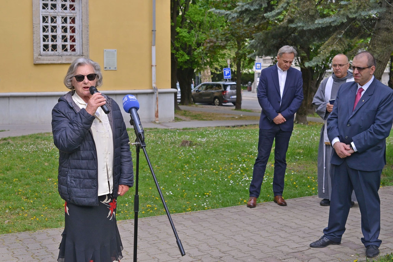 Kelemen Didák emlékkő avatás. Fotó: Osztie Tibor
