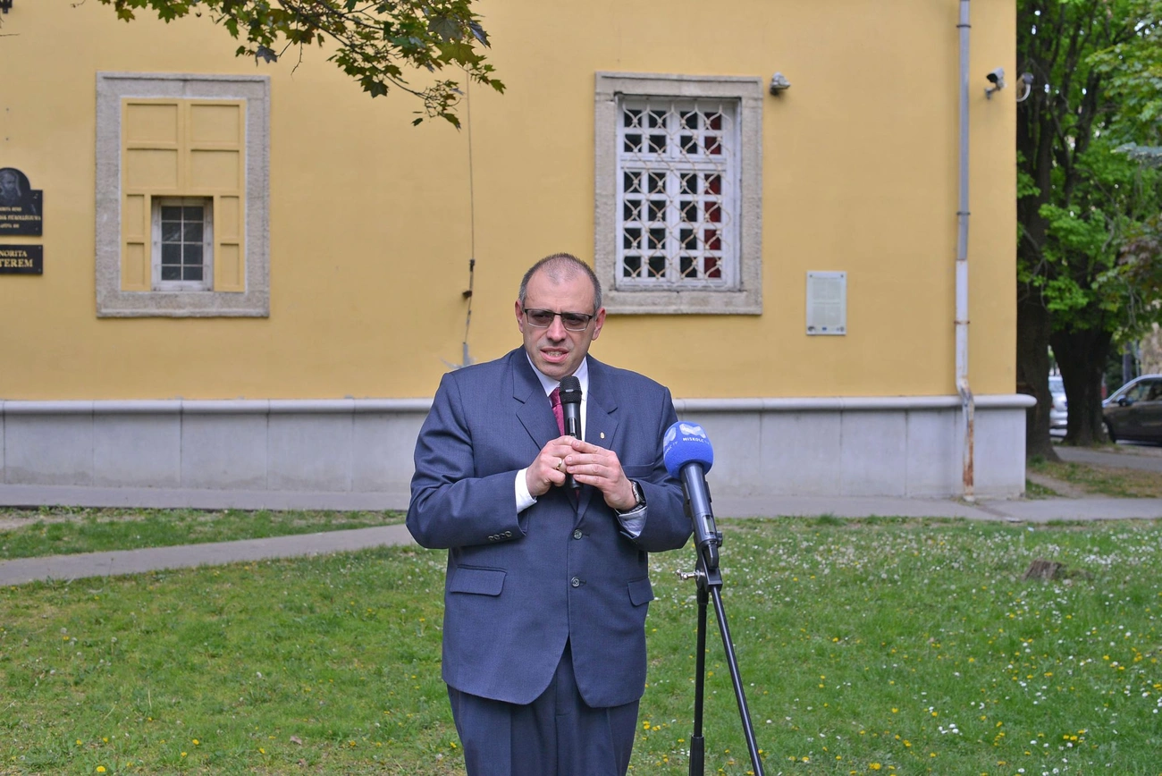 Kelemen Didák emlékkő avatás. Fotó: Osztie Tibor