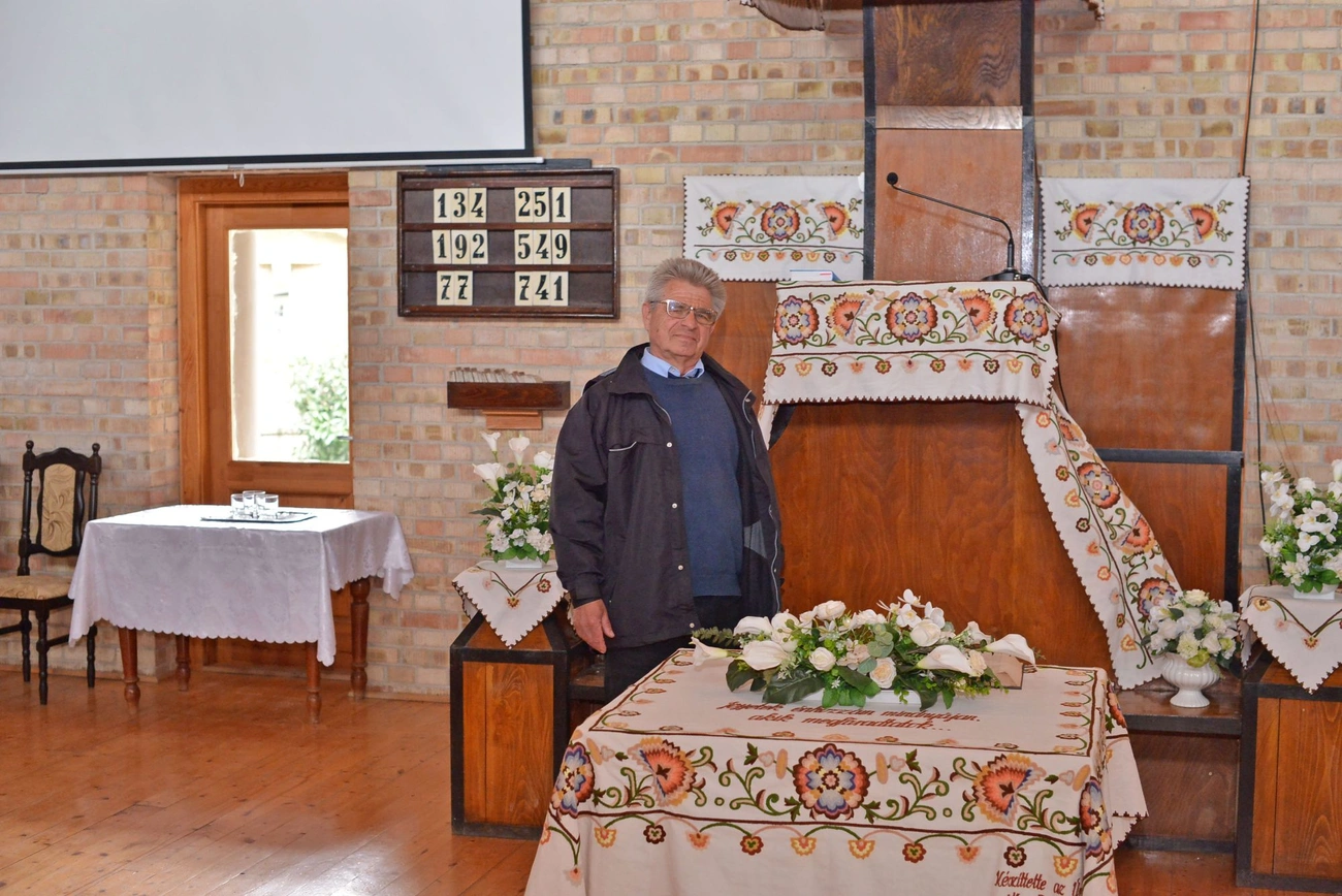 Balajthy József ref. lelkész. Fotó: Osztie Tibor