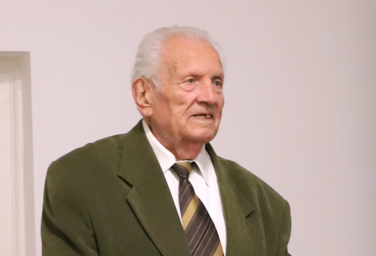 Dobos László az I. Szépkorúak Fesztiválján. Fotó: Mocsári László