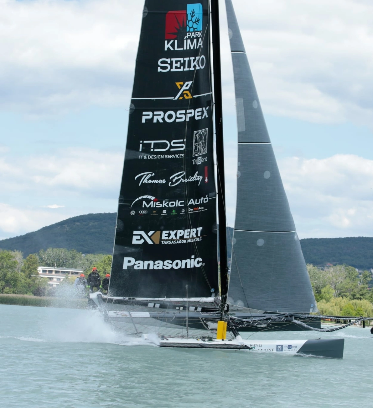 A Deboti Racing Team hajója. Fotó: BYC
