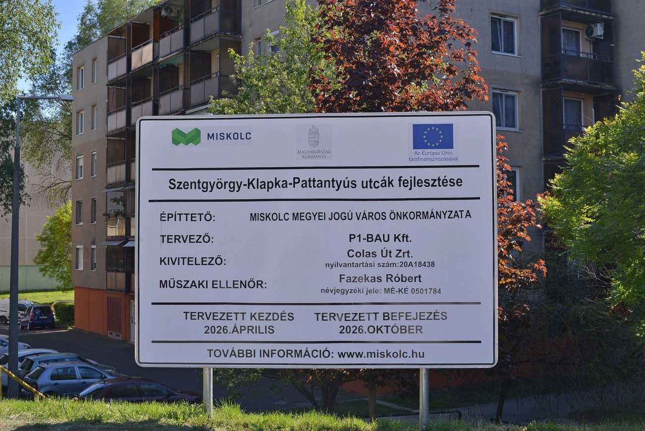 útfelújítás Avas Fotó: Osztie Tibor