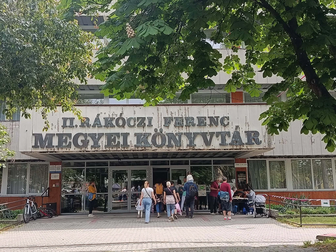 Könyvtári Majális. Fotó: BNR