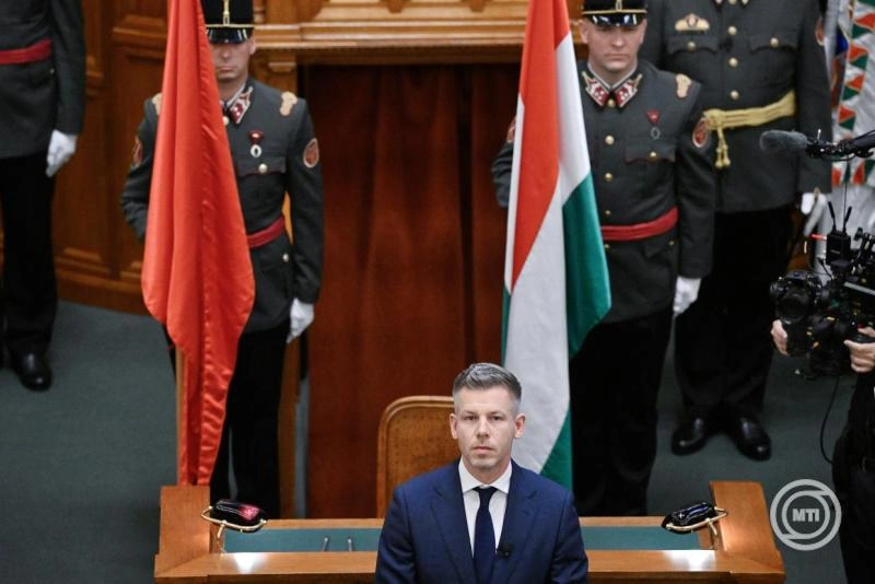Magyar Péter miniszterelnök. Fotó: MTI