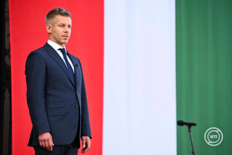Magyar Péter miniszterelnök. Fotó: MTI