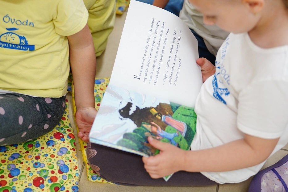 MiReHu hulladékgazdálkodási meseprogram. Fotó: MiReHu