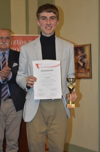 Simkó András, az Ars Sacra zeneszerzői pályázatának győztese. Fotó: Gera László