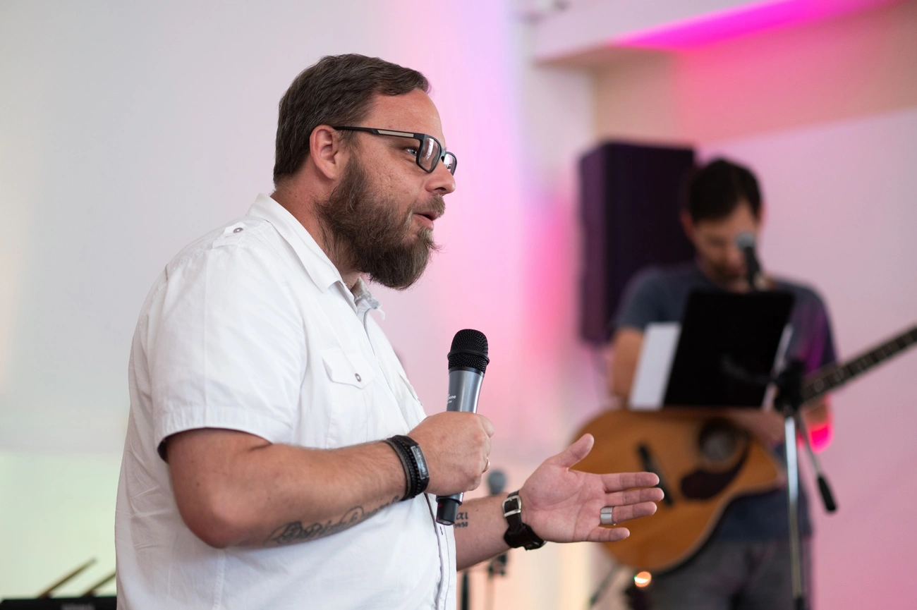 Tóth-Simon Károly a Golgotában. Fotó: Facebook